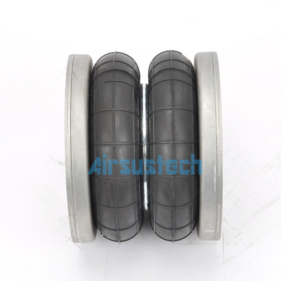 Rubber Double Convoluted Air Spring Shocks Flange Air Bags Norgren PM/31062