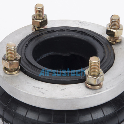 Ram Type Flange Industrial Air Springs 150076H-1 One Single Rubber Bellow With M10 Hole