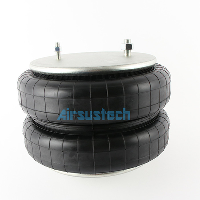 Rubber Double Convoluted Air Spring Firestone W013587557 AIRSUSTECH 2B7557 With One Piece Of Girdle Hoop