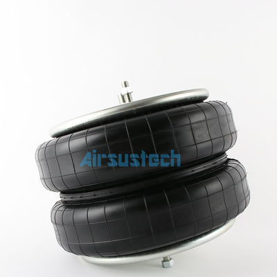Rubber Double Convoluted Air Spring Firestone W013587557 AIRSUSTECH 2B7557 With One Piece Of Girdle Hoop