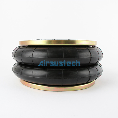 12'' ×2 Double Convoluted Flange Rubber Air Spring For Lifting Jack