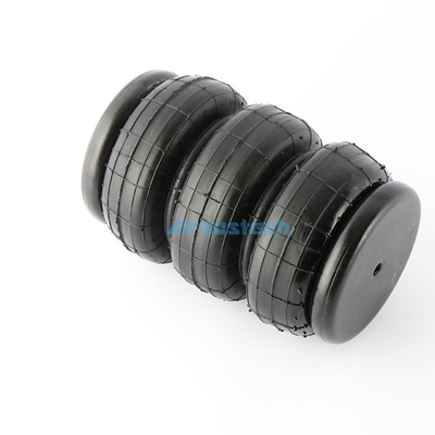 Triple Convoluted Rubber Shocks 3B2300 Pneumatic Components With 2 Pieces Of Girdle Hoop