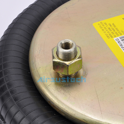 AIRSUSTECH Helper Bags Rubber Double Convoluted Air Spring M12×1.5 Teeth Refer To 2B7550
