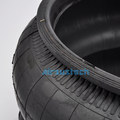 LHF320/240-2 Air Spring 2 Convoluted Rubber Air Bellows For Sanitary Isolation Washer