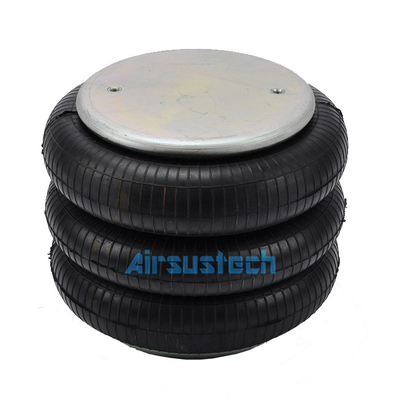 Airsustech Air Spring Assembly Cross Ridewell 1003588030C Triple Convoluted Rubber Shocks