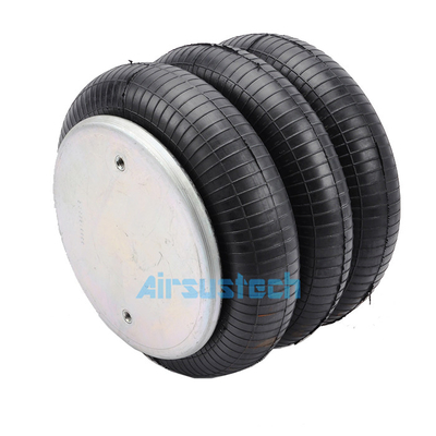 Airsustech Air Spring Assembly Cross Ridewell 1003588030C Triple Convoluted Rubber Shocks