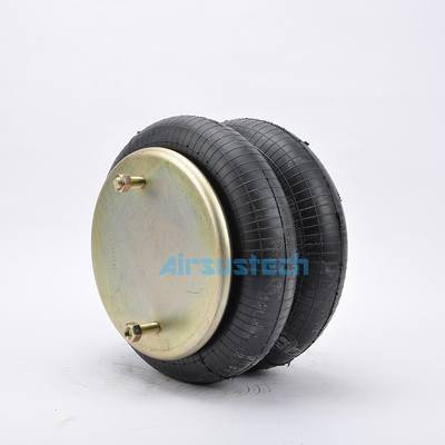 Double Rubber Convoluted Air Springs Assembly 1/2-13UNC 2B7424 Air Balloon Cross Triangle 6316 4327