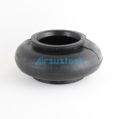 Single Convoluted Rubber Air Spring Bellow Replaces Phoenix 1 B20 Continental FS 310-12 For Clutches Brakes Machines