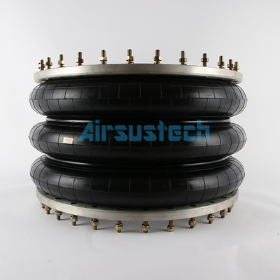3H630376  Industrial Air Springs Triple Convoluted Flange 32pcs M10