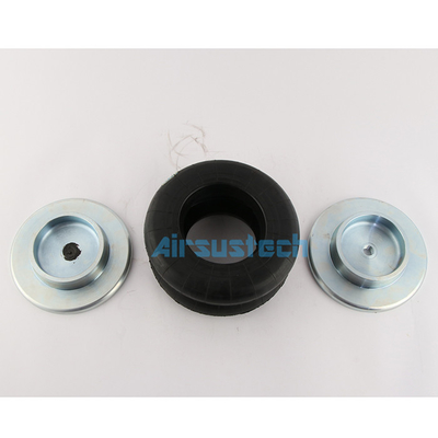 Black Industrial Air Springs S200 2R  S200-2 Yokohama Double Convoluted Punch  With Cover