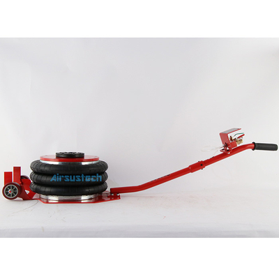 5000kg 5 Ton Load Pmeumatic Triple Convoluted Airbag Jack With Long Handle