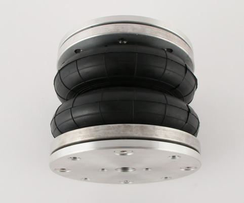 Aluminum Alloy 2 Lobes Dunlop Air Spring Mixture Of Elastomers And Textile Reinforcement -30°C to 70°C