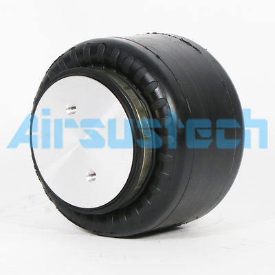 Curved Shape Convoluted Air Spring 1B5-521 Goodyear Rubber Bellows For Heavy Duty Suspension Systems