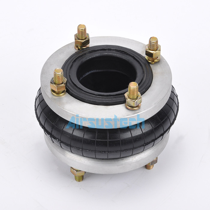 Ram Type Flange Industrial Air Springs 150076H-1 One Single Rubber Bellow With M10 Hole